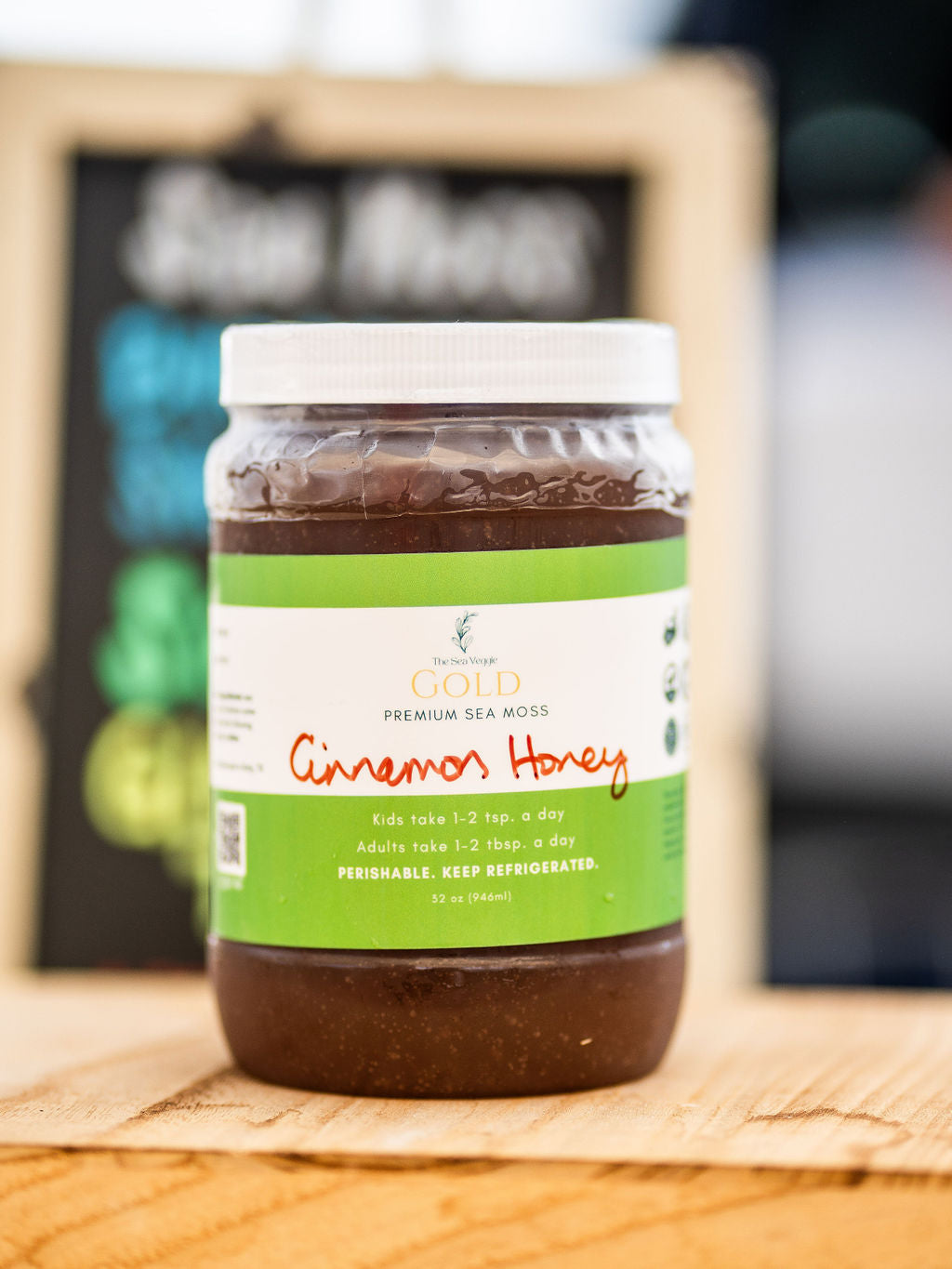 Cinnamon & Raw Honey Premium Sea Moss Gel